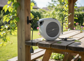 Chomik - Automatischer Kabelaufroller mit Elektrokabel – 20 m – ZHO9746