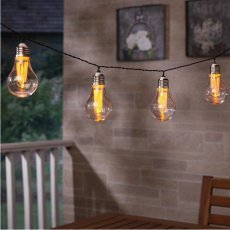 Solare Gartenlichterkette 2 + 1,8 m mit 10 warmweißen LEDs - SOL3606