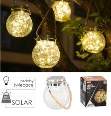 Solarleuchte mit 20 LEDs – warmweiß – SOL3682
