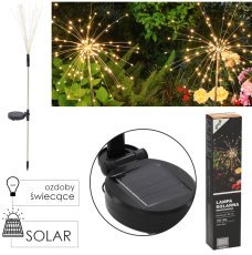 Solarleuchte 90 cm 150 LED – warmweiß – SOL3798