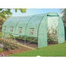 Gartengewächshaus 4,5x2x2 m - grün - TUN3927