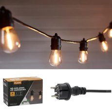 Gartengirlande 3+7 m Filament 10 LED – warmweiß – SOL1236