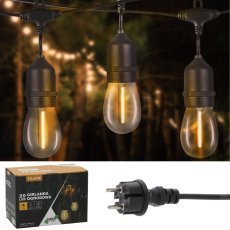 Garten-Girlande 3+17 m Filament 20 LED – Warmweiß – SOL1250