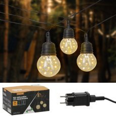Gartenlichterkette 3+7 m – Bubble 10 LED – warmweiß – SOL1298