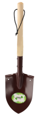 Schaufel mit Holzstiel 16x60 cm - FUR3469
