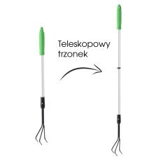 Gartenkultivator mit teleskopierbarem Griff 80–115 cm – WAN6780