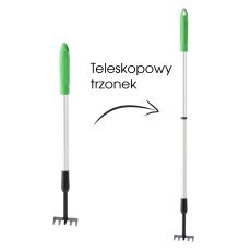 Rechen mit Teleskopstiel 66,5–99 cm – WAN6797