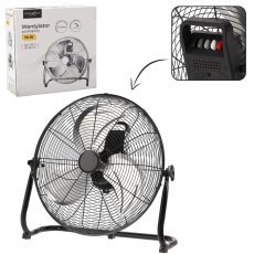 Standventilator 70 W – Schwarz – FAN8984