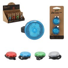 Set mit 2 LED-Fahrradleuchten, Verpackung mit 24 Sets - CAM1038