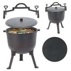 Gusseiserner Jagdkessel 11 L – BBQ3727