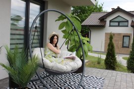 Hängesessel Patio – grau – FAT9927