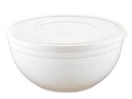 Runde Schüssel Sandy mit Deckel 6 L - HOB031259