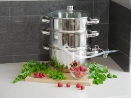 Entsafter aus Edelstahl 5L 3in1 - WOT0163