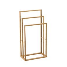 Handtuchständer aus Bambus mit 3 Ebenen, 42 x 24 x 82 cm *6552