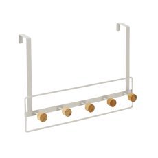 Metall-Türhaken mit 5 Bambushaken 39 x 5 x 38 cm *6613