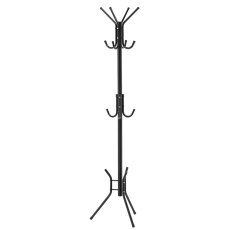 Standgarderobe Omer, 178 cm, Schwarz *5363