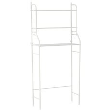 3-stöckiger Organizer über der Waschmaschine 66 x 25 x 152 cm Weiß *1104