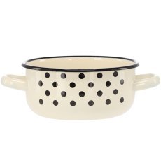 Emaille-Topf mit zwei Griffen 1,5 L - EMA3301