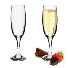 Set mit 6 Sektgläsern 220 ml Empire *5430