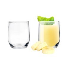 Set mit 6 niedrigen Trinkgläsern, 315 ml *3731