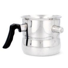 Milchtopf / Schmelztopf für Bienenwachs mit Pfeife 1,5 l *2575