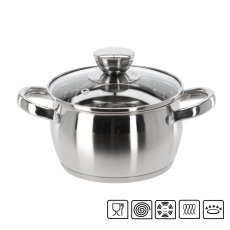 Edelstahltopf mit Deckel 1,5 L – KIR3110