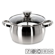 Edelstahltopf mit Deckel 2,5 L – KIR3349