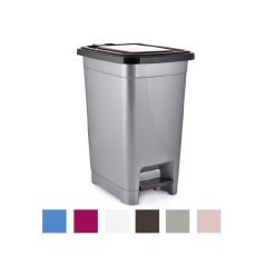 Schmaler 10-l-Mülleimer mit Pedal *0949