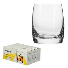 Set aus 6 Whiskygläsern Blended, 250 ml, niedrig *9354*