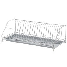Abtropfgestell für Geschirr, 1 Ebene, 50 cm, verchromt. *0204