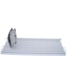 Abtropfgestell für Geschirr 80 cm weiß*0549