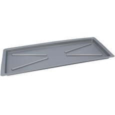 Ablage unter dem Wäschetrockner 80 silber*0587