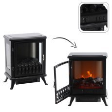Elektrischer Kamin – Flammenimitation – 41,5 x 28 x 50,8 cm – 900/1800 W *5997