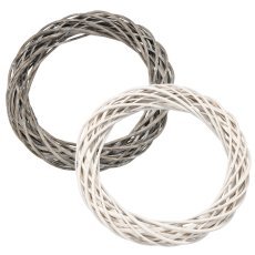 Geflochtene Dekoration Kranz 40 cm - ILS9388