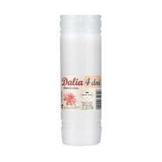 Komplettset mit 10 Paraffin-Einsätzen Dalia, 18 cm / 96 h *3064*0221