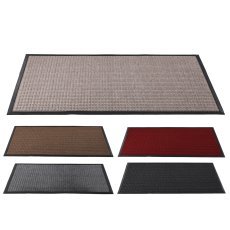 Rechteckige Fußmatte aus Gummi und PP 80x120 cm, Farbmix *7551