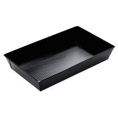 Blech mit Struktur 390x23,5x7 cm mit Antihaftbeschichtung, schwarz *0954*