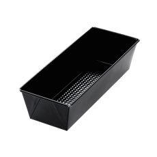 Blech mit Struktur 30x11x7,5 cm, mit Antihaftbeschichtung, schwarz *1647*