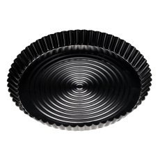 Schwarze Pizzaplatte Ø 27,5 cm *0688