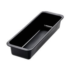 Geprägtes Blech 35x11 cm mit Antihaftbeschichtung, schwarz*2248