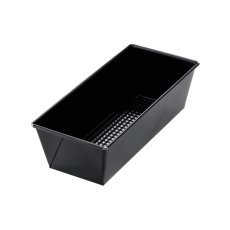 Blech mit Struktur 25x11x7,5 cm mit Antihaftbeschichtung, schwarz *1630