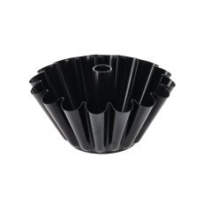<b>Gugelhupfform Ø 23 cm mit Einsatz und Antihaftbeschichtung, schwarz *0497</b>