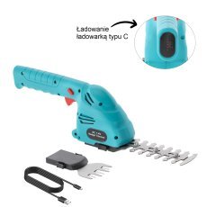 Akkubetriebene Gartenschere 2-in-1 - WAN6994
