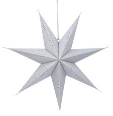 Chomik - Papierstern Deko 60 cm grau - AIP2075