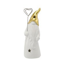 Chomik - Weihnachtsfigur – leuchtender LED-Wichtel 6,5 x 5,5 x 13,5 cm Packung = 8 Stück *5814