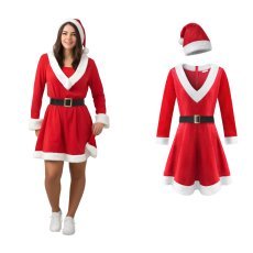 Weihnachtsmannkostüm für Damen *6774
