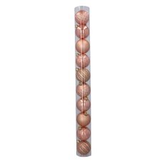 Chomik - Set aus 10 Kugeln – in Oliv-, Kupfer- und Graphitfarben – GIF7139