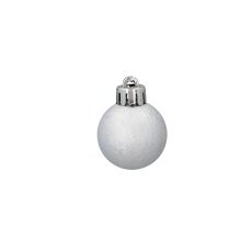 Chomik - Set aus 24 Christbaumschmuckstücken – Rot, Gold, Silber – GIF7146