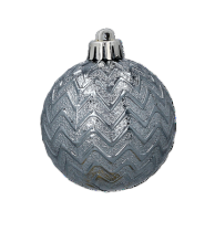 Chomik - Set mit 9 Christbaumkugeln, 6 cm, in Oliv-, Kupfer- und Graphitfarben – GIF7337
