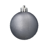 Chomik - Set mit 9 Christbaumkugeln, 6 cm, in Oliv-, Kupfer- und Graphitfarben – GIF7337